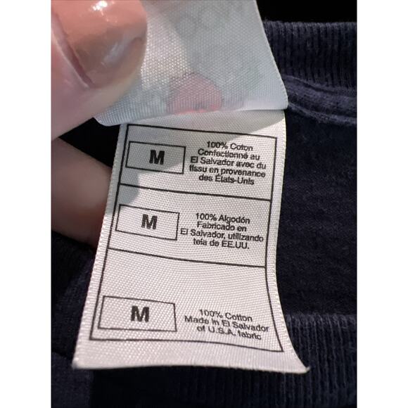 Auburn A Family Tradition Navy Tshirt Size Medium Fruit Of The Loom - Picture 4 of 6